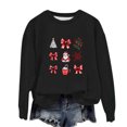 thumbnail image 1 of Lovzfmll Chandail en Molleton Graphique Ample pour Garçons et Filles, Manches Longues, Col Rond Décontracté pour Petites Filles 6-7 Ans, 1 of 3