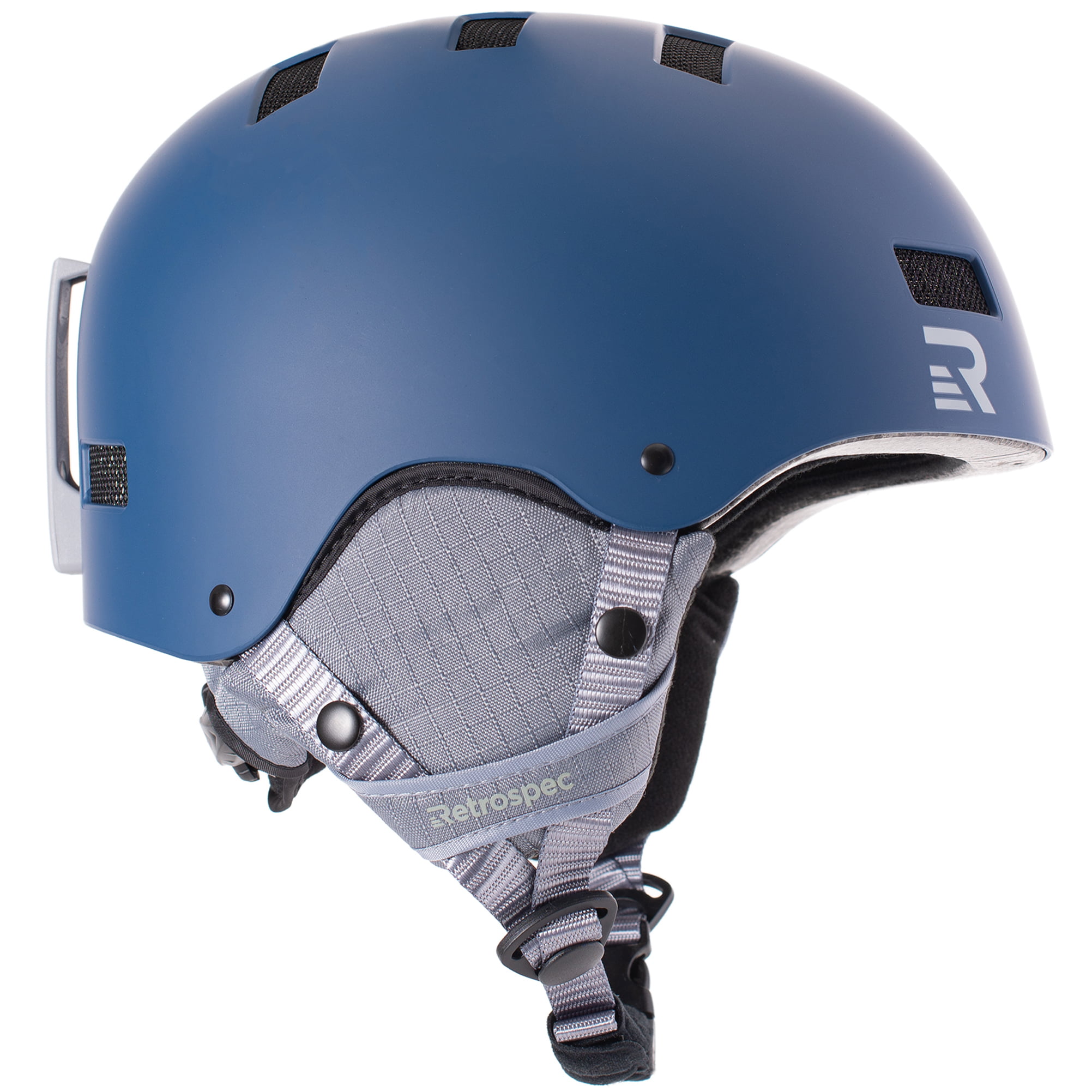 Retrospec Traverse H1 2-in-1 Convertible Ski & Snowboard / Bike & Skate  Helmet with 10 vents