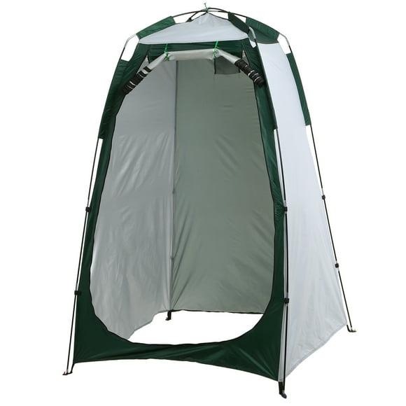 Tente d'Abri Portable pour Camping en Plein Air, Plage, Douche, Toilette, Vestiaire, Abri contre le Soleil et la Pluie avec Fenêtre