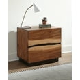 thumbnail image 2 of Winslow 2-drawer Nightstand Smokey Walnut, 2 of 3