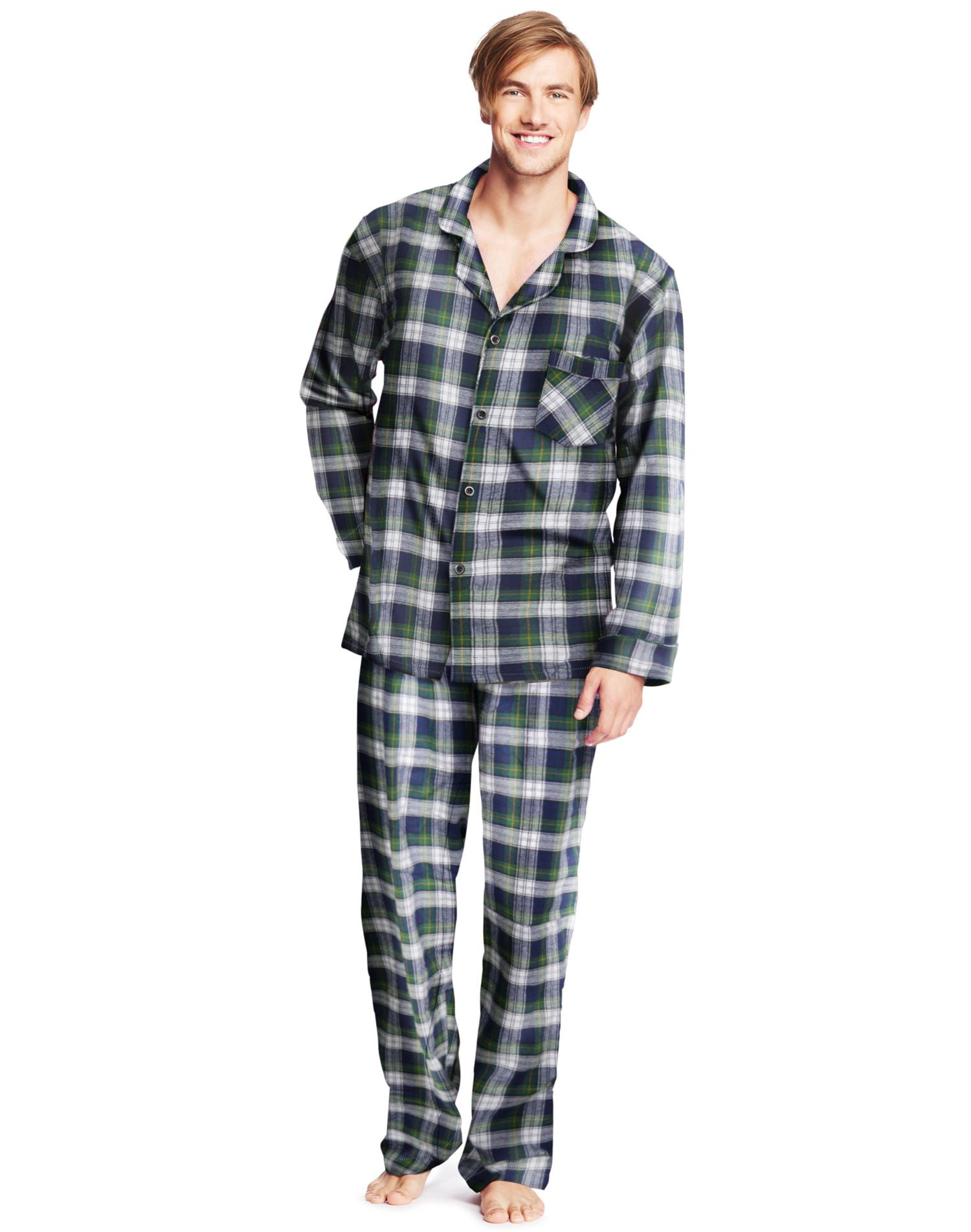 Hanes Men Pant Long Sleeve pajama sets - Walmart.com
