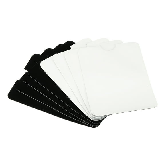 Unique Bargains RFID Blocking Sleeves Identity Theft Prevention Credit Card Secure Protector Holder Sleeves 2Color 20Pack