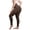 Coffee, variant on Plus Size Women's Seamless Shapewear - High Waist Tummy Control Butt Lifting Compression Pants