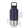thumbnail image 3 of Botella de agua aislante para perros de acero inoxidable con asa y cuencos desmontables para comida y agua para caminar, hacer senderismo y viajar, 3 of 6