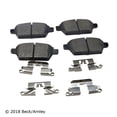 thumbnail image 2 of Beck Arnley 089-1754 OE Brake Pads For 06-13 6 Fusion Milan MKZ Zephyr Fits select: 2006-2012 FORD FUSION, 2006-2013 MAZDA 6, 2 of 4