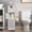 White, variant on YOYTOO Bathroom Storage Cabinet with 2 Doors and 2 Shelves, Free Standing Toilet Paper Holders Stand Organizer for Small Spaces, White