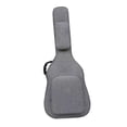 thumbnail image 1 of Bolsa de guitarra perfke de 41 pulgadas Estuche de transporte protector gris, 1 of 9
