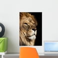 thumbnail image 1 of Lion Wall Mural by Wallmonkeys Peel and Stick Graphic (18 in H x 12 in W) WM150745, 1 of 4