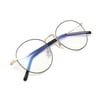 ZÉRO D Blue Light Glasses Round Blue Light Blocking Glasses Computer Gaming/TV/Phones Anti Eyestrain For Men Women 1903