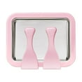 thumbnail image 3 of At Home Rolled Ice Cream Maker Kit, Instant Freeze Plate with 2 Scrapers, DIY Ice Cream Tray Stainless Steel Stirred Ice Cream Pan/Yogurt Maker, Home Ice Cream Maker Pink 8.86" x 6.89", 3 of 6