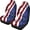 American Flag Pattern, variant on XYZCANDO Stag Camo Car Seat Covers Elastic Anti-Scratch Front Seat Cover Interior Auto Interior, Breathable Automotive Interior Protection SUV Vehicle