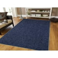 thumbnail image 3 of Home Queen Pet Friendly Area Rugs Petrol Blue - 18" x 18" Round (Set Of 6), 3 of 3