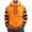 W-Orange651, variant on Wuxian Hoodies For Men Halloween Striped Long Sleeve Sweatshirts Pumpkin Face Print Drawstring Pullover Tops