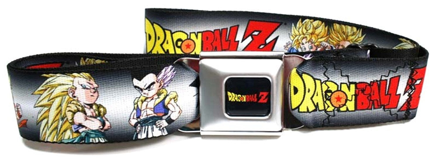 BuckleDown Dragon Ball Z Seatbelt Belt Anime Goku Adjustable Waist
