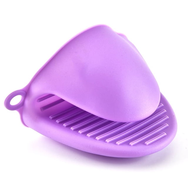 Manoplas de horno de silicona Hubei para hornear o cocinar instantáneamente. Uso como agarraderas o soportes para hornear. Los soportes para guantes se pueden utilizar al cocinar en uno (púr