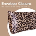 thumbnail image 5 of MR&HM Satin Pillow Case King Size, 2 Pack Satin King Silky Pillowcase for Hair and Skin, Satin Pillowcase Set of 2, 20x36, Brown Leopard, 5 of 9