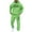 Green, variant on Aihuaihua Mens Christian Sweatsuit 2 Piece Fall Fashion Casual Outfits Jesus Print Hooded Sweatshirt and Baggy Jogging Pants Pink XXXL