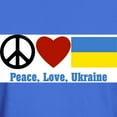 thumbnail image 3 of CafePress - Peace Love Ukraine Men's Value T Shirt - Men's Classic Graphic Cotton T-Shirt, 3 of 4