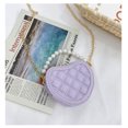 thumbnail image 1 of LinYooLi Mini Coin Wallet Pouch Pearl Handle Girls Shoulder Bag Princess Hand Bags Kids Purses Cute Childrens Heart-shaped Crossbody Bag, 1 of 6