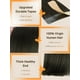 thumbnail image 3 of Extensiones de cabello DOORES, cabello humano real, marrón moca, 40 unidades, 3 of 9