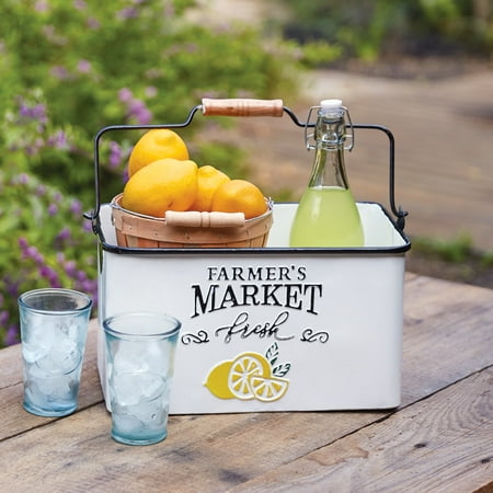 

Farmer s Market Fresh Metal Caddy