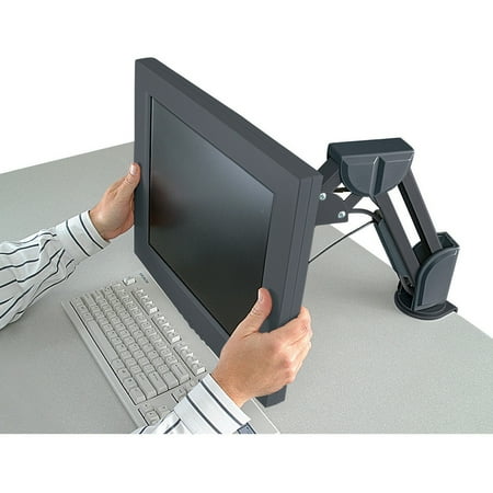 Kensington K60106 Mounting Arm for Flat Panel Display - 22.05 lb Load Capacity - Black
