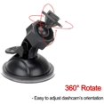 thumbnail image 4 of iMusk Car Dashcam Mount Holder for YI Smart/Compact Dashcam, ABS Suction Cup Rearview Mirror Mount Bracket, 4 of 5