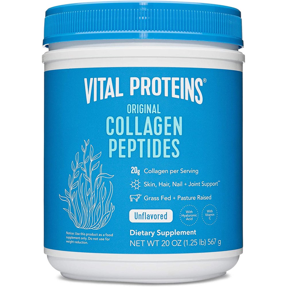 Vital Proteins Collagen Peptides Powder Pasture Raised Grass Fed