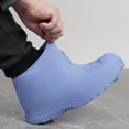 thumbnail image 1 of Gwong hogar 2pcs cubiertas de zapatos diseño de banda pegajosa elástica elástica unisex unisex adultos superpachados de silicona suave para acampar Gwong 21095554, 1 of 7