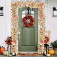 thumbnail image 6 of Fall Garland Artificial Maple Leaf Garland 6.56 ft Fake Plants Decor Leaves For Thanksgiving Day Festivals Wedding Decora The Holiday, 6 of 6