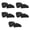 BK-pointed tip, variant on 10Pcs Unisex Adjustable Shoe Reducer Toe Fillers Inserts Soft PU Cushion Pads Size Reduction in Oversized Footwear