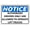 Color 3028, variant on Metal Signs Road Sign Notice All Visitors Must Report To Site Office 8X12 Tin Metal Signs Road Street Sign Outdoor Decor Caution Signs