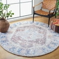 thumbnail image 2 of SAFAVIEH Classic Vintage Leandre Medallion Area Rug, Rust/Blue, 5' x 8', 2 of 9