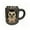 food storage, variant on Handcrafted Synthetic Stainless Steel Cute Animal Tree Hole Mug, Featuring 3D Raccoon Figurine In Tree Trunk-Shaped Housing With Stainless Steel Interior, Textured