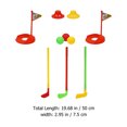 thumbnail image 2 of 2 Sets Kids Golfs Plaything Sets Golfs Ball Game Sets Mini Golfs Game Sports Set, 2 of 9