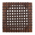 thumbnail image 5 of SAFAVIEH Capri Leather Woven Counter Stool with Footrest, Brown, 5 of 7