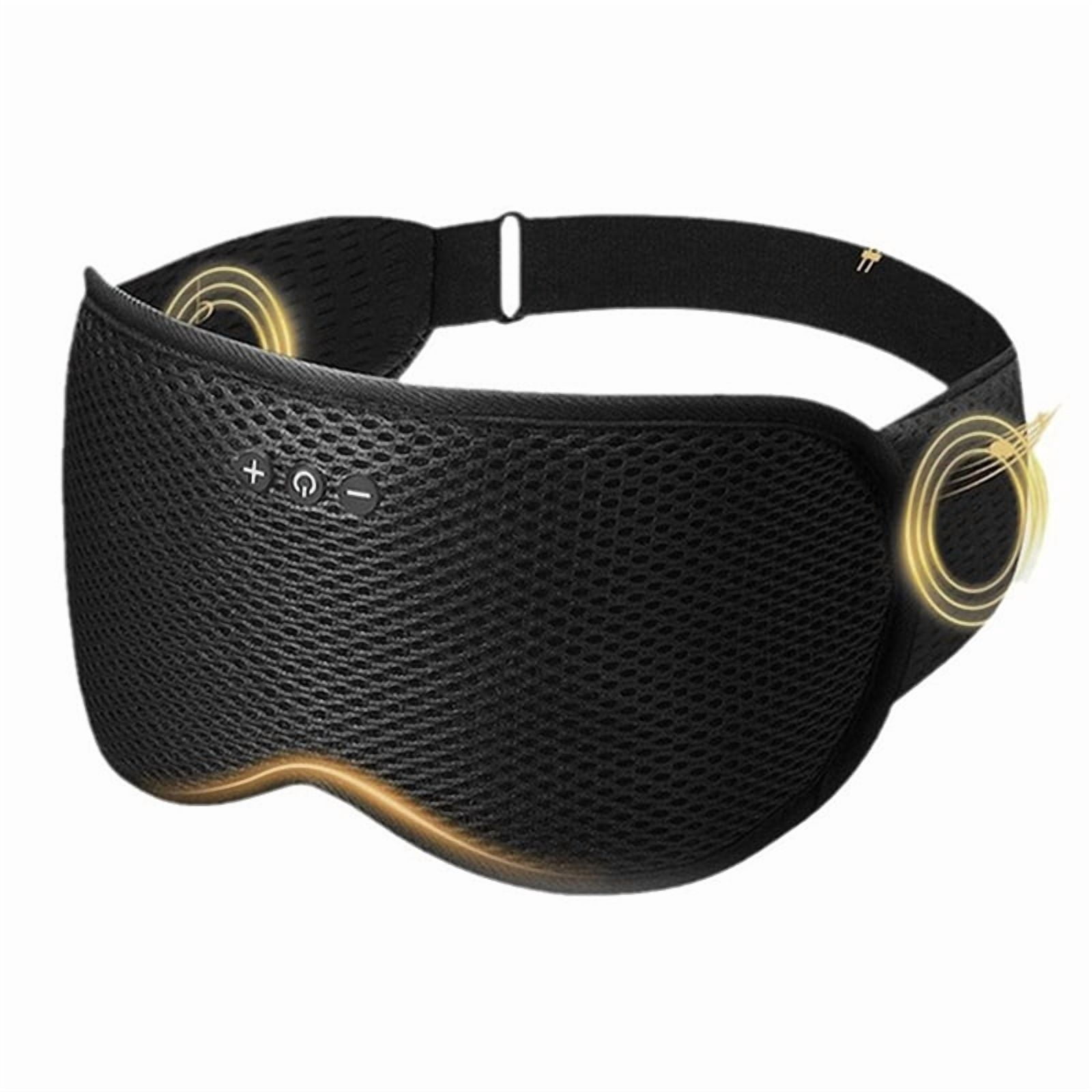 2X 3D Wireless Sleeping Headphones Blindfold Soft Washable Bluetooth5.4 Music Eyemask Handsfree Call