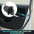 thumbnail image 2 of Actuador de cerradura de puerta eléctrica trasera izquierda o derecha para Chevrolet Express para GMC Savana No.20918764 Negro, 2 of 7