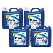 Purex Cold Water Ultra Concentrated Laundry Detergent 9.24L/2.44 Gallons - 250 Wash Loads(4/Case)-TOTAL 1000 WASH LOADS