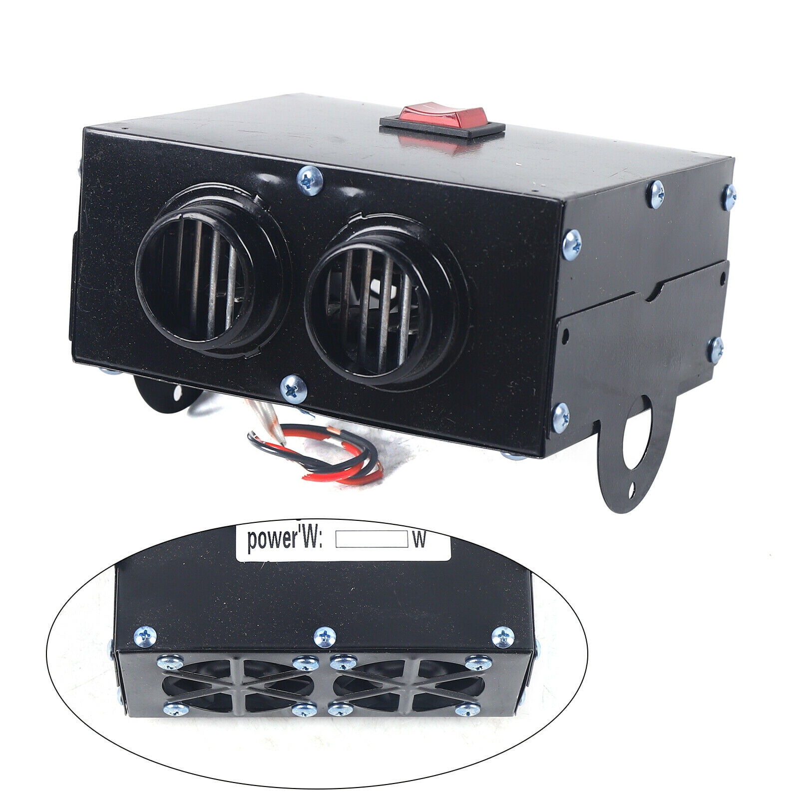 DENEST 800W/600W Car Fan Heating Air Warmer DC Defroster Demister