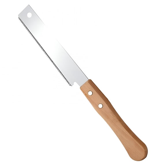 FACEGA 12 Inch Small Woodworking Hand Saw Japanese Flush Cut Saw Flexible Pull Woodworking Saw for Craft Mini Wood Handle Garden Trim Saw for Hardwoods Softwoods DIY