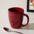 thumbnail image 2 of Mainstays Brynn Red 16oz Mug, 2 of 7