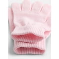 thumbnail image 4 of No Boundaries Women's Ribbed Knit Solid Gloves, 2 Pack, 4 of 4
