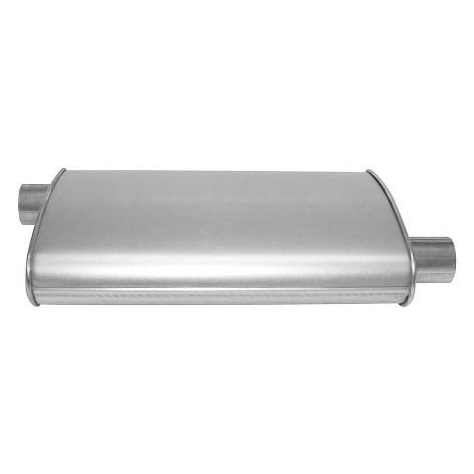 AP Exhaust Xlerator Big Max Turbo Muffler Fits select: 1986-1991 BUICK LESABRE, 1986-1987 CADILLAC DEVILLE