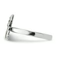 thumbnail image 3 of 925 Sterling Silver Brown Dog Stackable Ring Animal, 3 of 7
