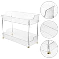 thumbnail image 1 of Minkissy Bathroom Shelving Unit Dressing Table Storage Holder Transparent PET 1Pack for Bathroom Accessories, 1 of 8