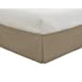 thumbnail image 3 of Fresh Ideas FRE20114MOCH02 Poplin Tailored Bed Skirt  Mocha - Full, 3 of 4