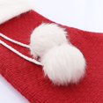 thumbnail image 4 of Decoraciones de medias para árboles de Navidad YONGSHENG color rojo y gris, 4 of 5