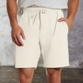 thumbnail image 2 of Pantalones cortos ligeros de running para hombre - Poliéster spandex transpirable, cintura elástica - Corte holgado para entrenamientos de verano, 2 of 5