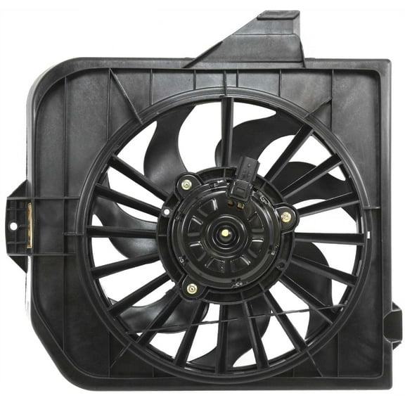 Cooling Fan Assembly Compatible with DODGE CARAVAN 2001-2005 Right To 1-31-2005
